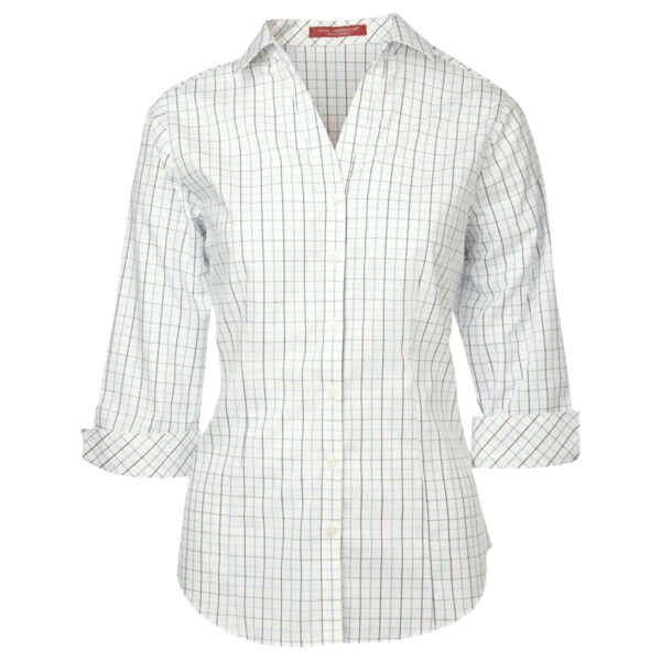COAL HARBOUR® TATTERSALL CHECK WOVEN LADIES' SHIRT Thumbnail