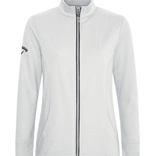 CALLAWAY WAFFLE FLEECE FULL ZIP LADIES' JACKET/ CALLAWAY Thumbnail