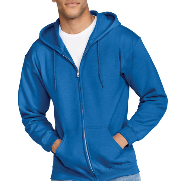 GILDAN HEAVY BLEND FULL ZIP HOODED SWEATSHIRT Thumbnail