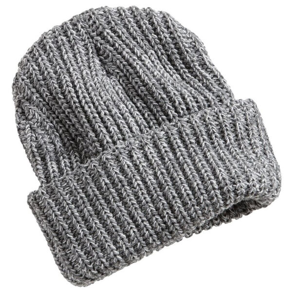 12" Chunky Knit Cuffed Beanie Thumbnail