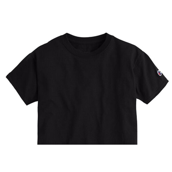 CHAMPION - Women's Cropped Cotton Tee Thumbnail