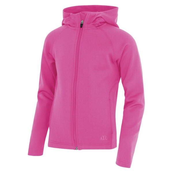 ATC™ PTECH® FLEECE HOODED GIRLS' JACKET Thumbnail