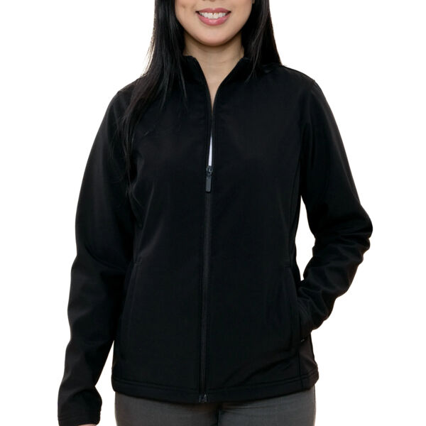 COAL HARBOUR® CH ESSENTIAL WATER REPELLENT LADIES' SOFT SHELL JACKET Thumbnail