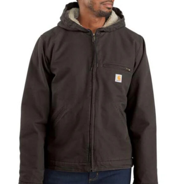 Carhartt® Washed Duck Sherpa Lined Jacket Thumbnail