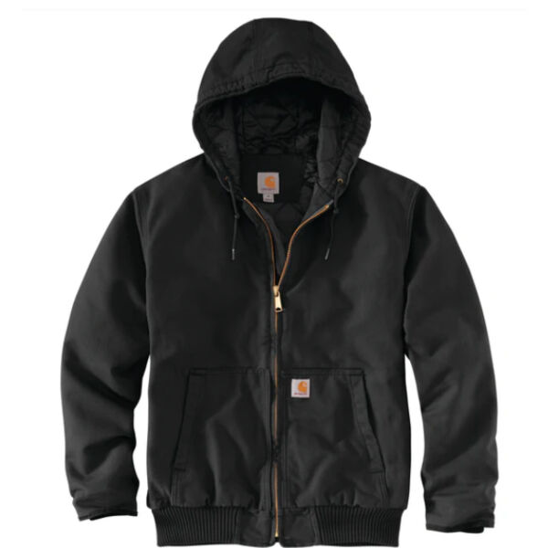 Carhartt Loose Fit Washed Duck Quilt Lined Active Jac Thumbnail