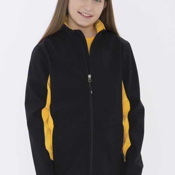 COAL HARBOUR EVERYDAY COLOUR BLOCK SOFT SHELL YOUTH JACKET Thumbnail