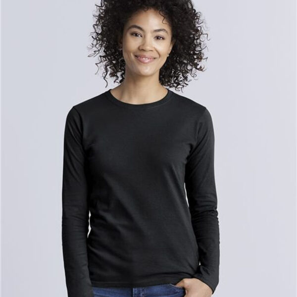 Gildan - Softstyle®  Women's Long Sleeve T-Shirt Thumbnail