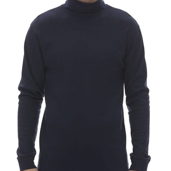 King Fashion - Interlock Turtleneck Long Sleeve T-Shirt Thumbnail