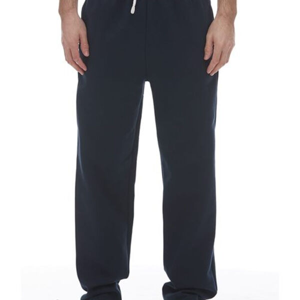 King Fashion - Pocketed Open Bottom Sweatpants Thumbnail