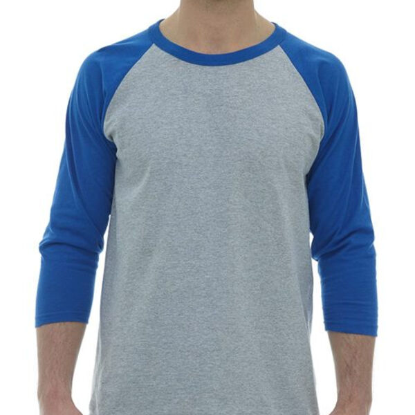 M&O - Raglan Three-Quarter Sleeve Baseball T-Shirt Thumbnail