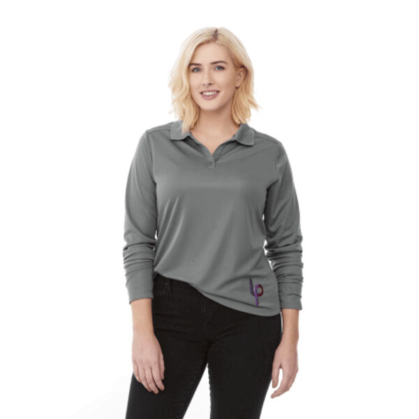 Women's Mori Long Sleeve Polo Thumbnail