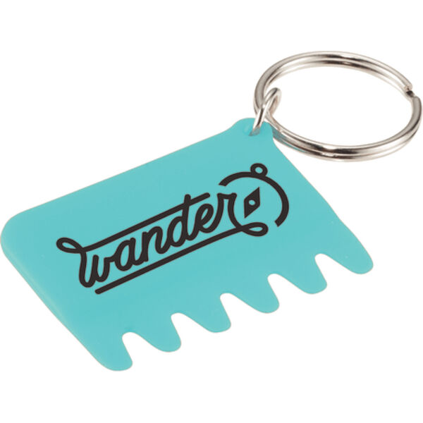 Silicone Keyboard Brush Key Ring Thumbnail