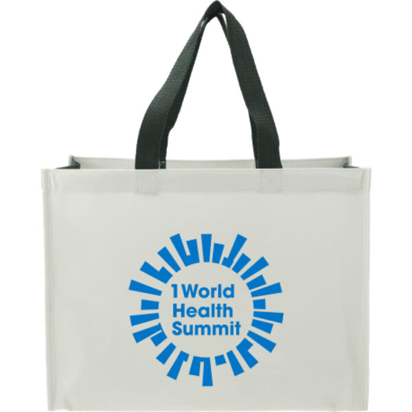 RPET Laminated Matte Non-Woven Shopper Tote Thumbnail