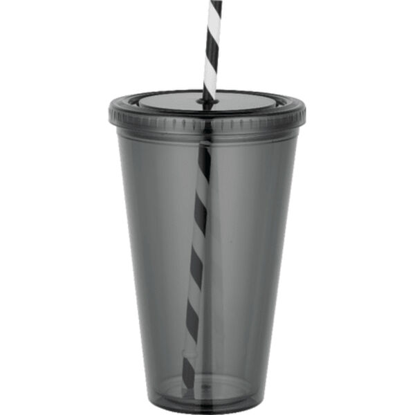 Sedici Striped Straw Thumbnail