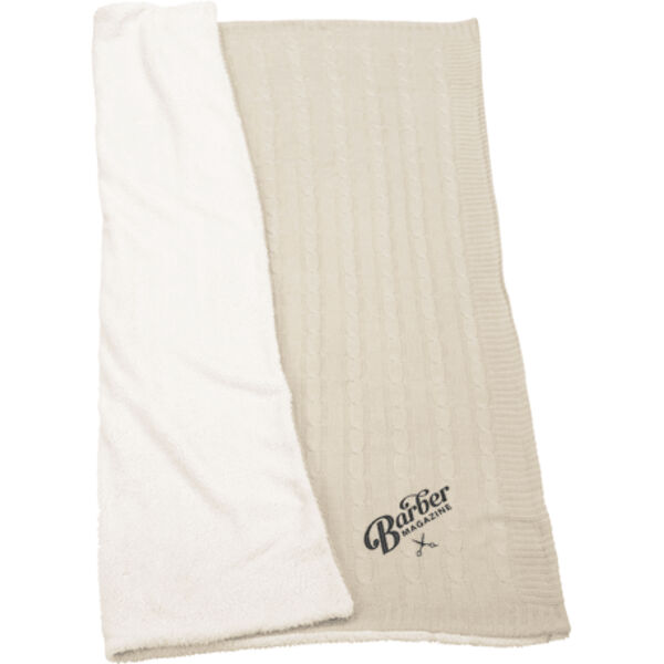 Field & Co.® Cable Knit Sherpa Blanket Thumbnail