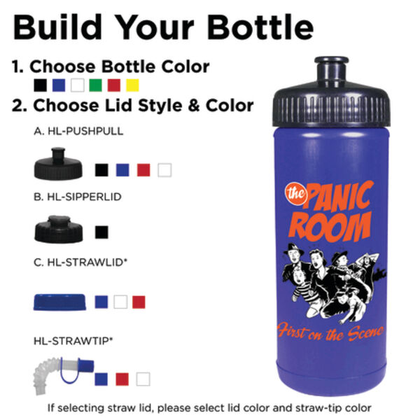 Classic Squeeze 16oz Sports Bottle Thumbnail