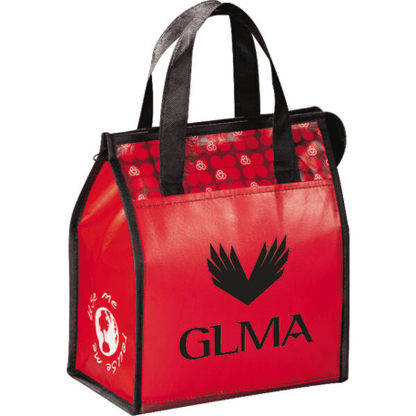 Laminated Non-Woven 6 Can Lunch Cooler Thumbnail