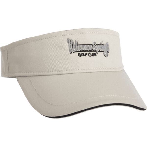 Unisex Excel Chino Twill Visor Thumbnail