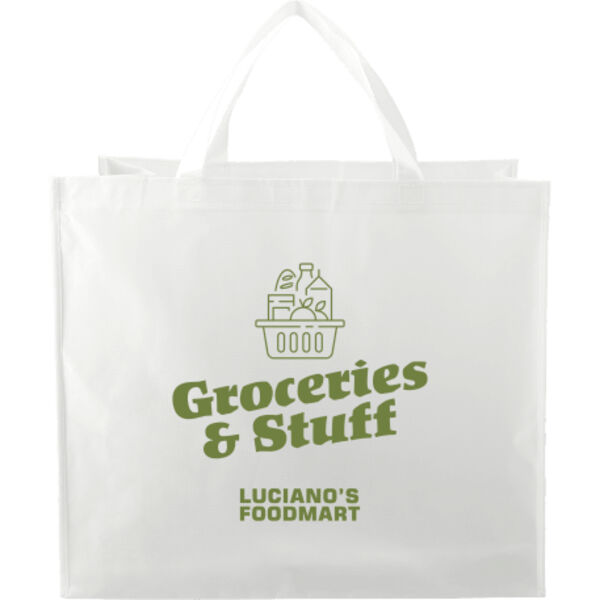 Double Laminated Wipeable Jumbo Tote Thumbnail