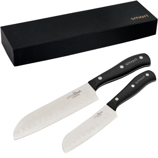 Prime Chef™ Triple Rivet 2 Piece Santoku Set Thumbnail
