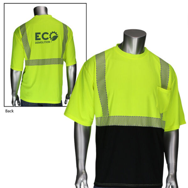 Class 2 Short Sleeve Black Bottom Front T-Shirt Thumbnail