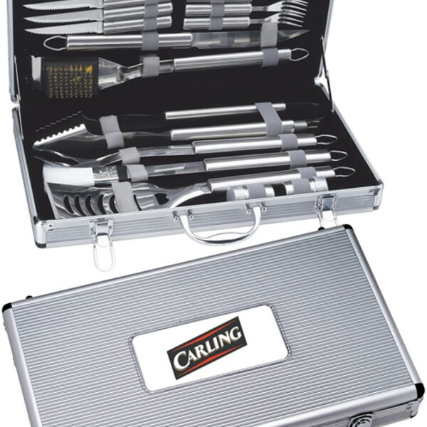 24 Piece Deluxe BBQ Set Thumbnail