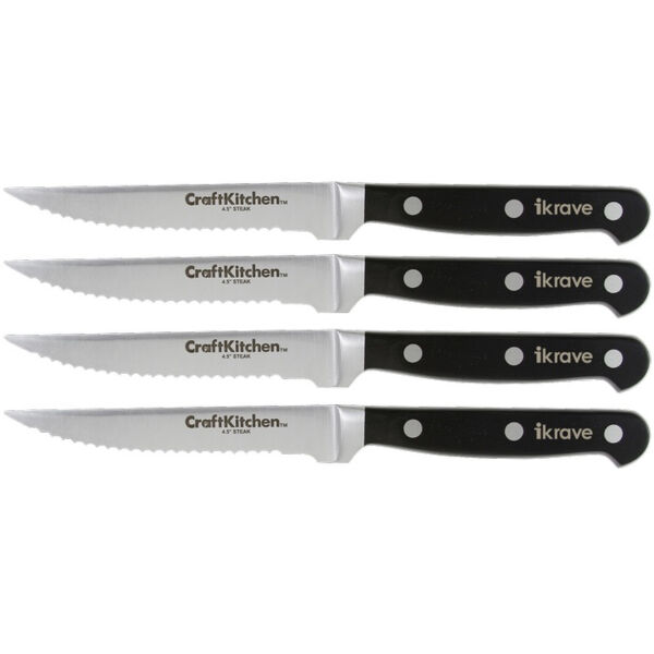 CraftKitchen™ Set of 4 Steak Knives Thumbnail