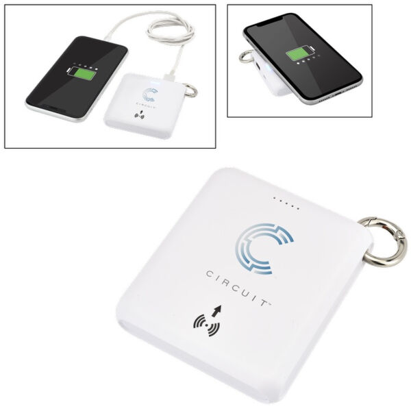 UL Cert O Ring Wireless / Power Bank - 5000 mAh Thumbnail