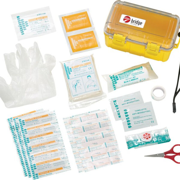 37 Piece Waterproof First Aid Box Thumbnail