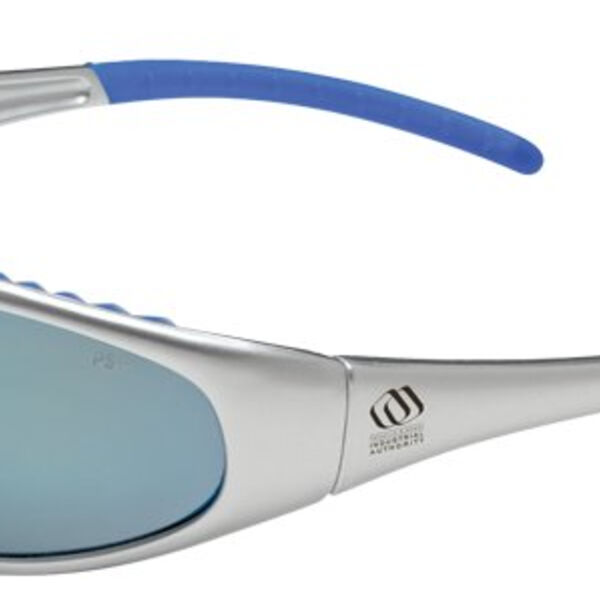 Bouton® Flashfire Blue Mirror Glasses Thumbnail