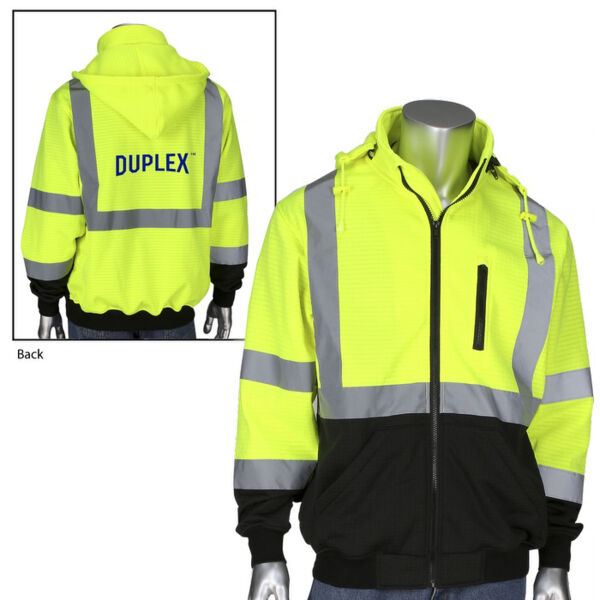 Class 3 Full Zip Black Bottom Hooded Sweatshirt Thumbnail