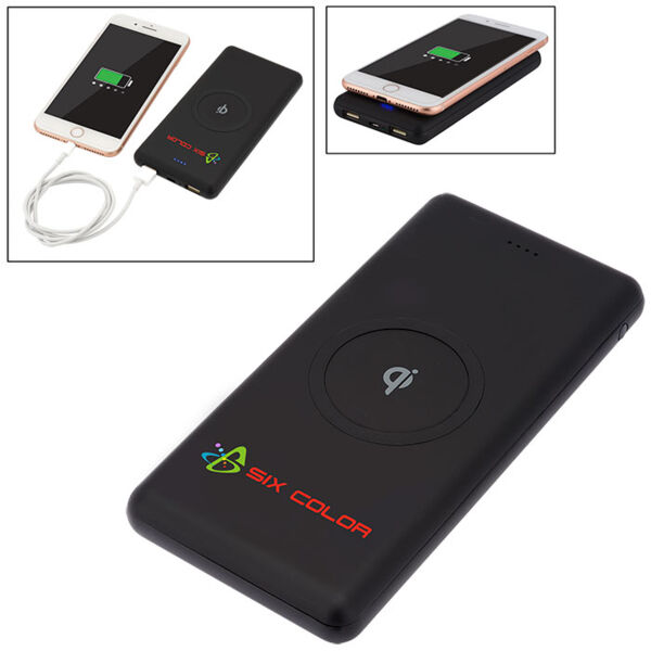 UL Certified Qi Ring Wireless Charger & Power Bank Thumbnail