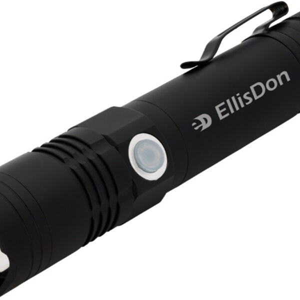 Rechargeable 3W Aluminum Focus Flashlight Thumbnail