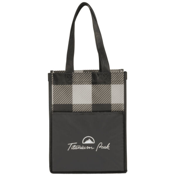 Buffalo Plaid NW Mini Gift Tote Thumbnail