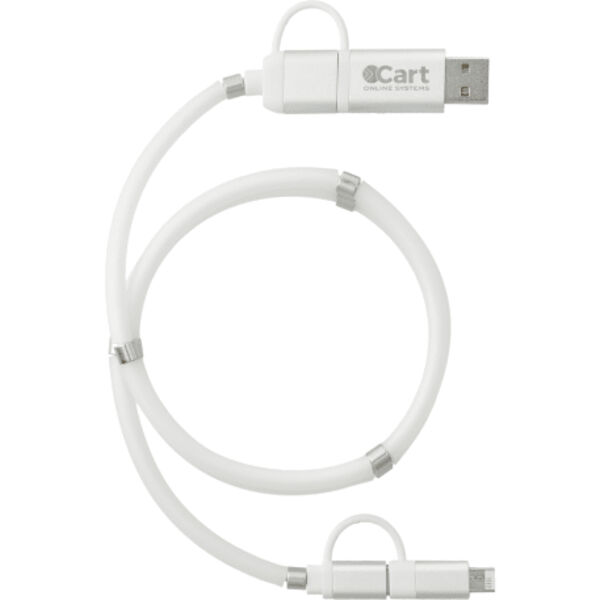 Whirl 5-in-1 Charging Cable with Magnetic Wrap Thumbnail