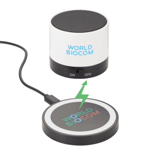 Cosmic Bluetooth Speaker & Wireless Charging Pad Thumbnail