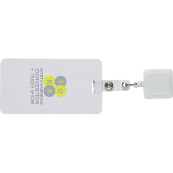 Easy To Go Square Badge Holder Thumbnail