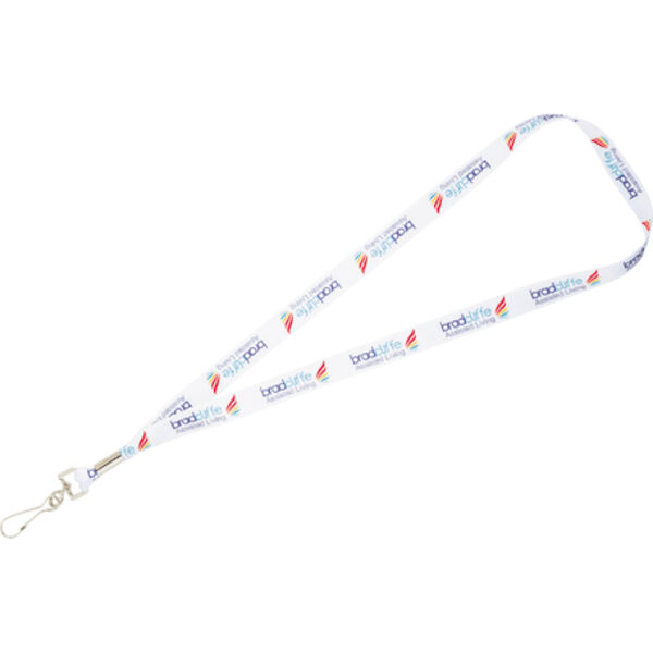 Full Color 3/4" Premium Lanyard w/ Hook Thumbnail
