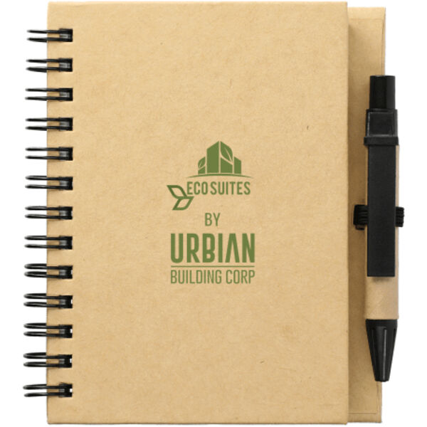 4" x 5" Eco Stone Notebook with Pen Thumbnail