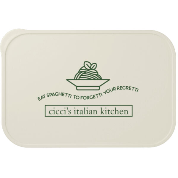 PLA Bento Box with Band and Utensils Thumbnail