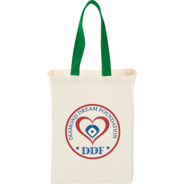 Nebraska 5oz Cotton Canvas Grocery Tote Thumbnail