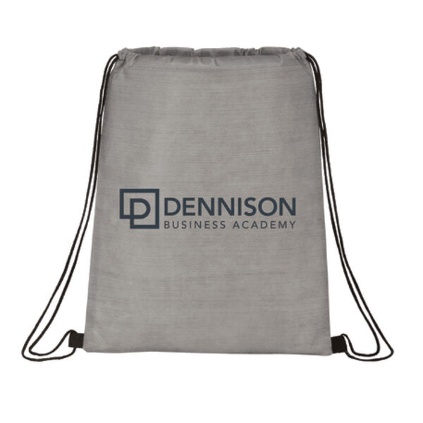 Graphite Non-Woven Drawstring Bag Thumbnail