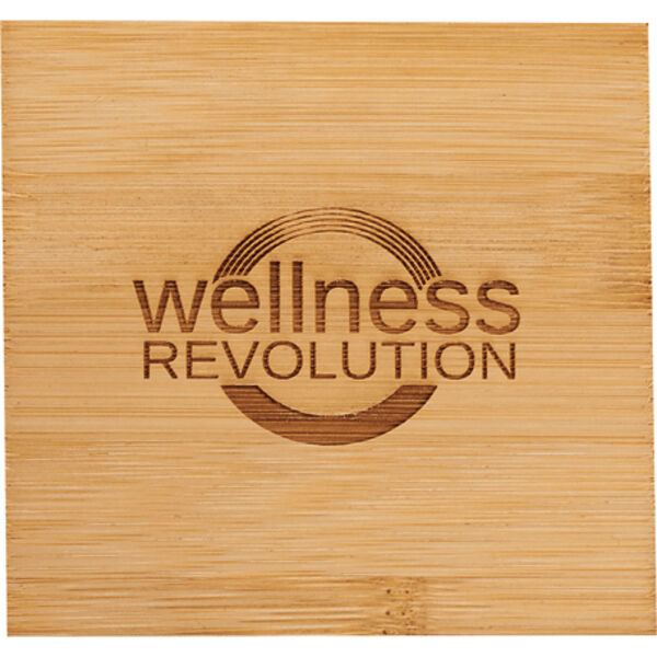 Bamboo Coaster Set Thumbnail