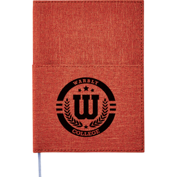 5"x 7" Canvas Pocket Refillable Notebook Thumbnail