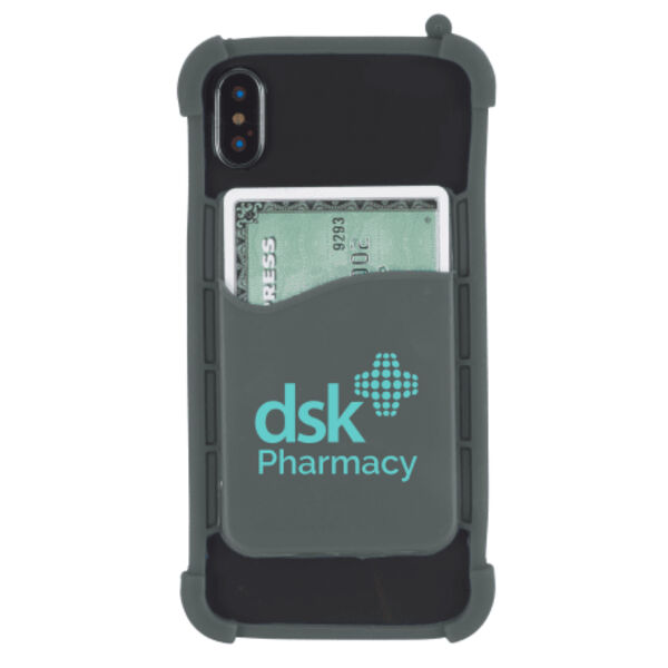 Silicone Phone Wrap with Wallet Thumbnail