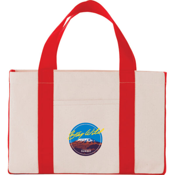 18oz Cotton Canvas Utility Tote Thumbnail