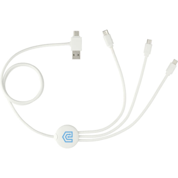 5-in-1 Charging Cable with Antimicrobial Additive Thumbnail