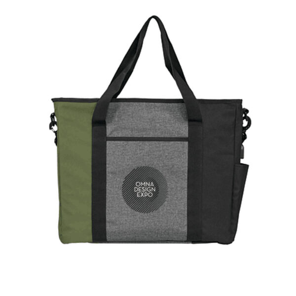 Triad Zippered USB Tote Thumbnail