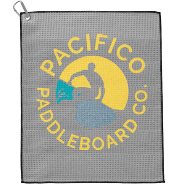 1.8lb./doz Waffle Weave Golf Towel Thumbnail