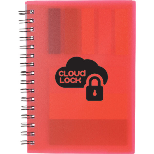 3" x 4" Peppi Spiral with Sticky Notes Thumbnail